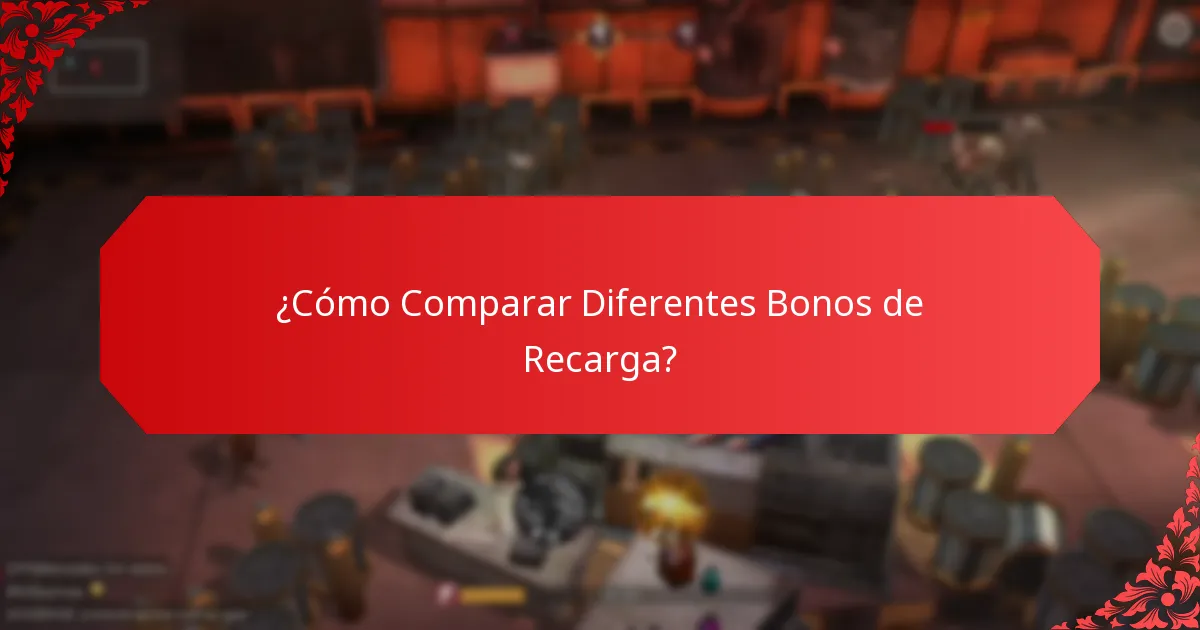 ¿Cómo Funcionan los Eventos Promocionales para Bonos de Recarga?