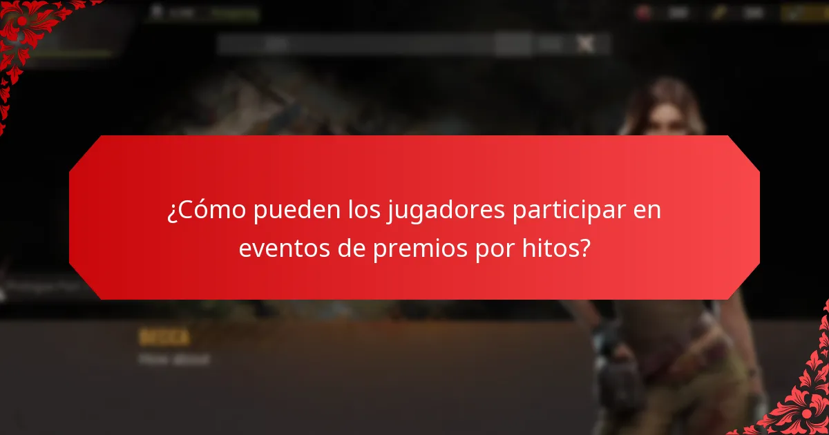 ¿Por qué es importante la urgencia para los premios por hitos?