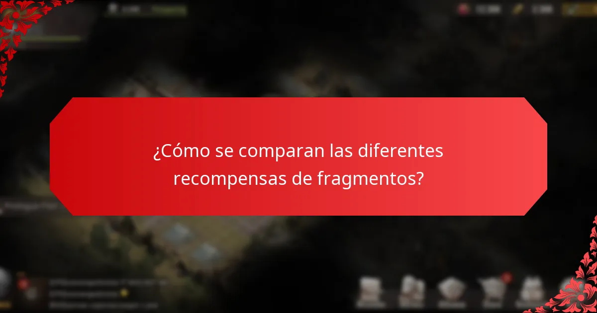 ¿Qué estrategias pueden mejorar el uso de las recompensas de fragmentos?