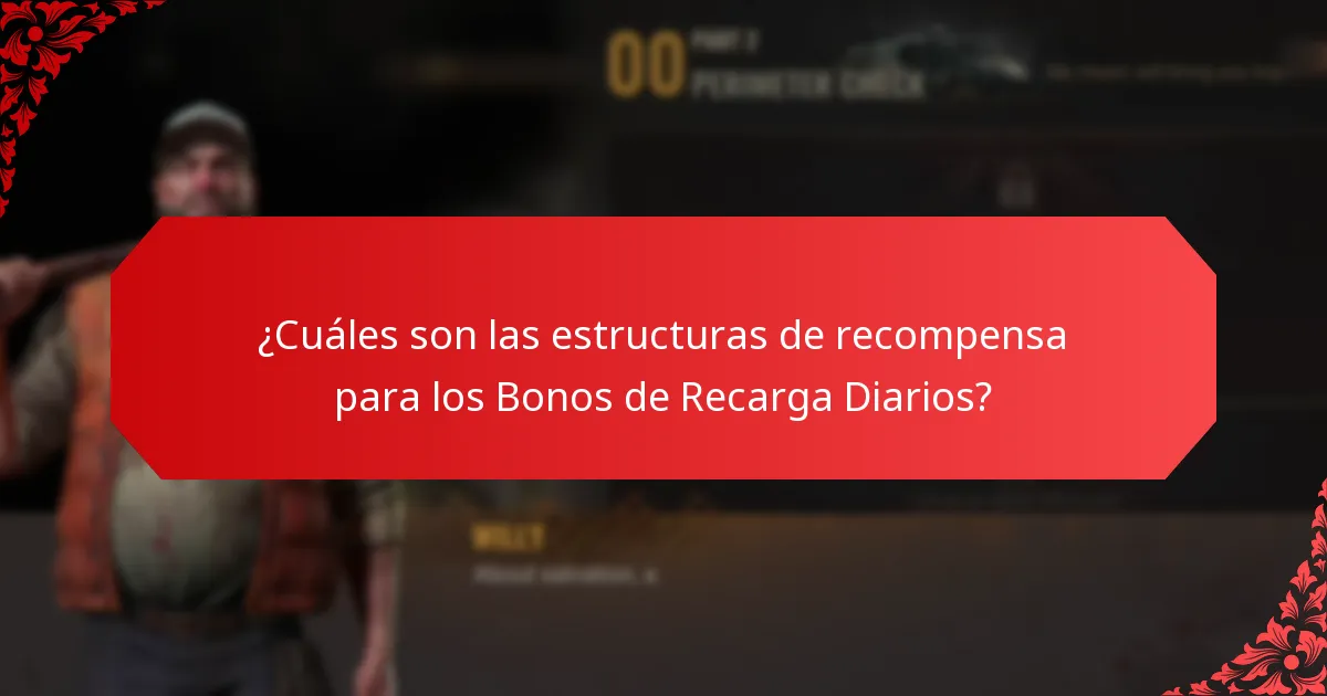 ¿Cuáles son los requisitos de participación para los Bonos de Recarga Diarios?