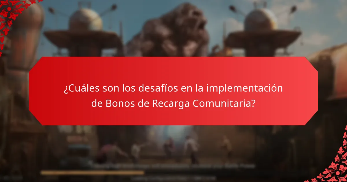 ¿Qué plataformas ofrecen Bonos de Recarga Comunitaria?