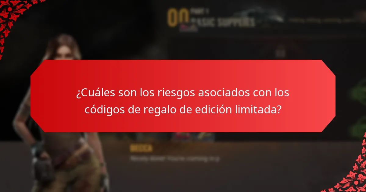 ¿Cuáles son los códigos de regalo de edición limitada más buscados?