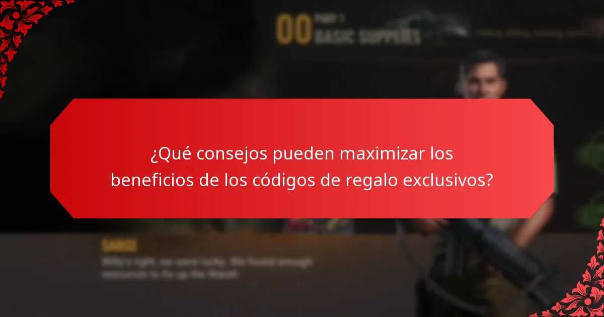 ¿Qué eventos especiales están asociados con los códigos de regalo exclusivos?