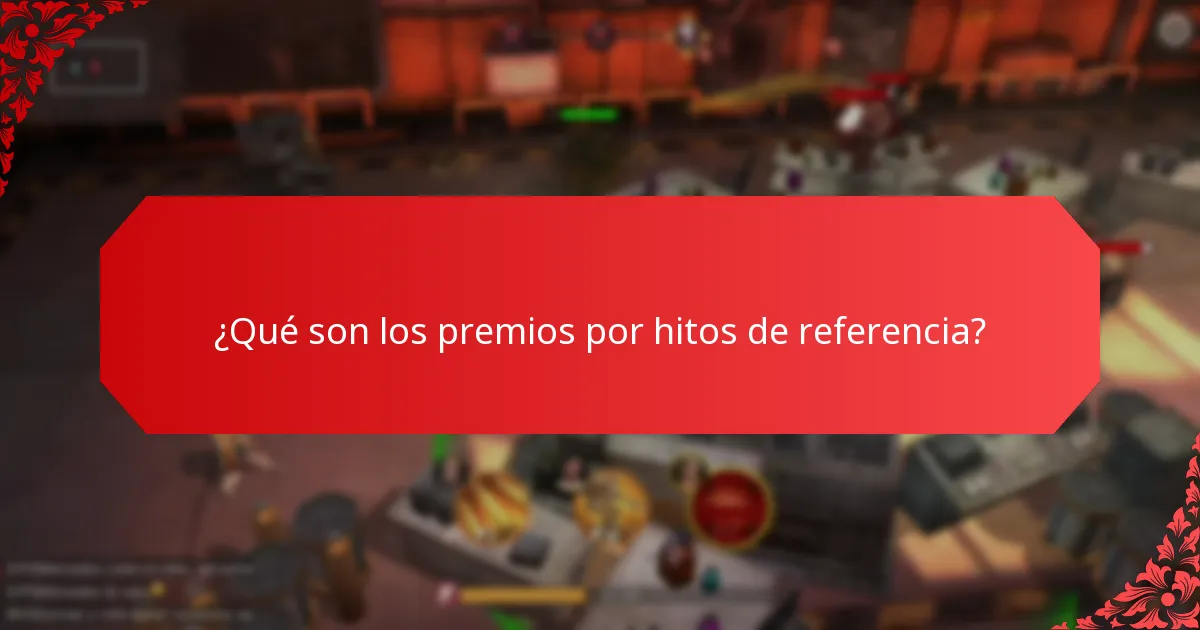 ¿Cómo contribuyen los premios por hitos de referencia al crecimiento de la comunidad?